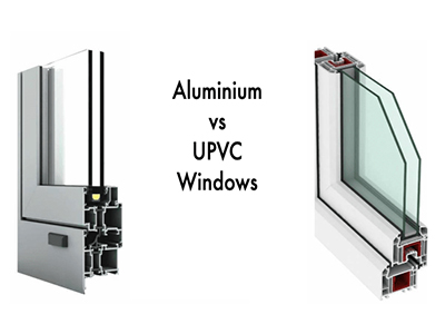 Fenêtres en alliage d'aluminium contre fenêtres en UPVC
